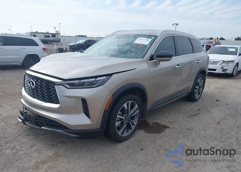 2022 Infiniti Qx60 Luxe z USA, uszkodzony, nr VIN 5N1DL1FR0NC330579